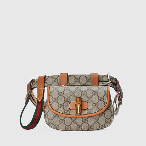 구찌 뱀부 1947 미니 벨트백