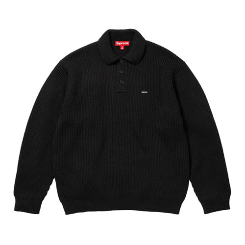 슈프림 스몰 박스 폴로 스웨터 블랙