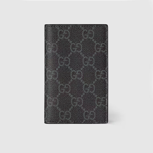 구찌 GG 엠블럼 바이폴드 카드 케이스지갑 블랙
