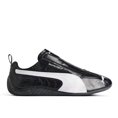 발렌시아가 x 푸마 스피드캣 레더 스니거즈 블랙