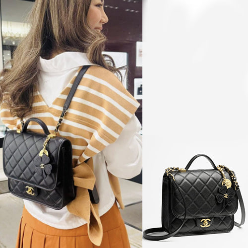 샤넬 클로버 백팩