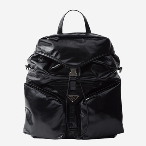 프라다 레더 백팩 블랙 (2VZ108)