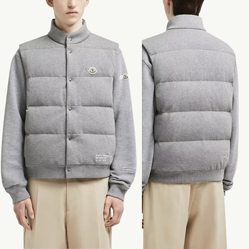 몽클레어 x 프라그먼트 코튼 다운 패딩 조끼
