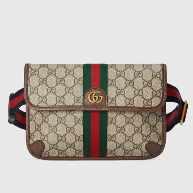 구찌 오피디아 GG 수프림 캔버스 벨트백