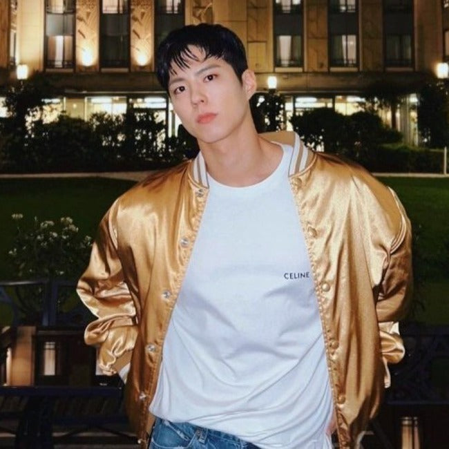 (국내배송, 당일출고) 셀린느 로고 루즈 반팔 티셔츠 (박보검 착용)