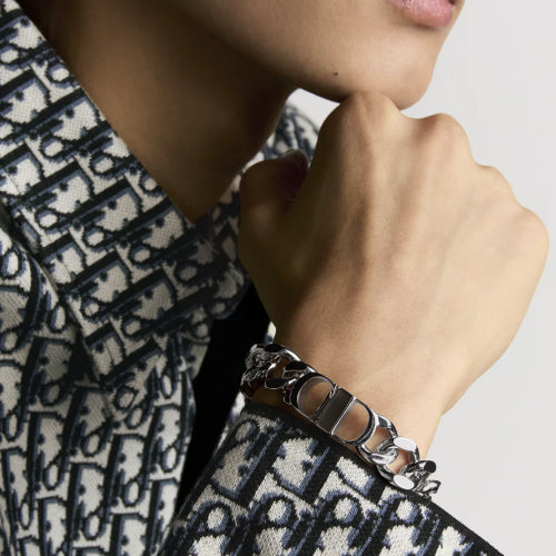 디올 CD 아이콘  체인 링크 팔찌 ~2Color~