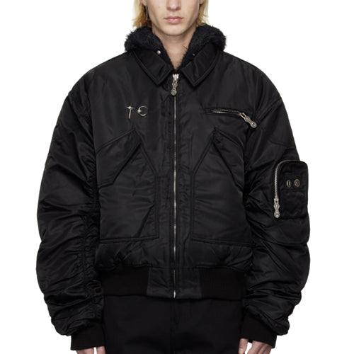 떠그 클럽 에이 윙리스 버드 봄버 자켓