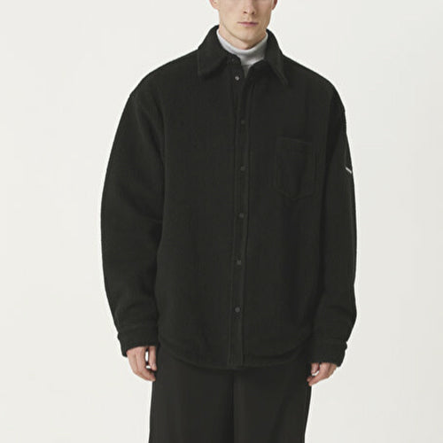 발렌시아가 오버셔츠 블랙