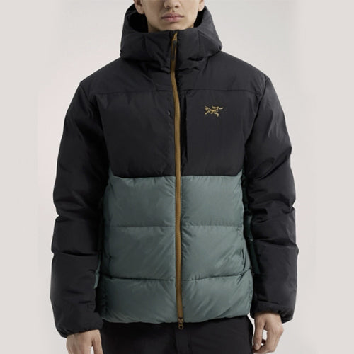 아크테릭스 토륨 SV 후디 패딩 다크 매직(블랙 그린)