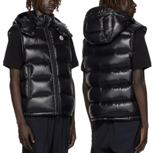 몽클레어 보르메스 패딩 조끼 블랙
