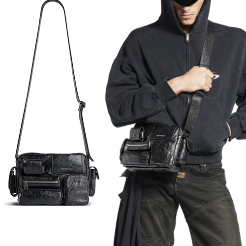 발렌시아가 수퍼비지 카메라백 블랙