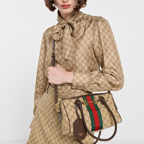 구찌 보르세토 미디엄 보스턴백