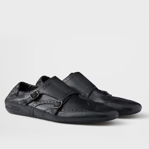 프라다 셔플 더블 몽크 스트랩 슈즈 ~2Color~