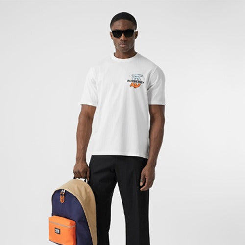 (국내배송) 버버리 모노그램 멀티로고 반팔티셔츠 ~2Color~