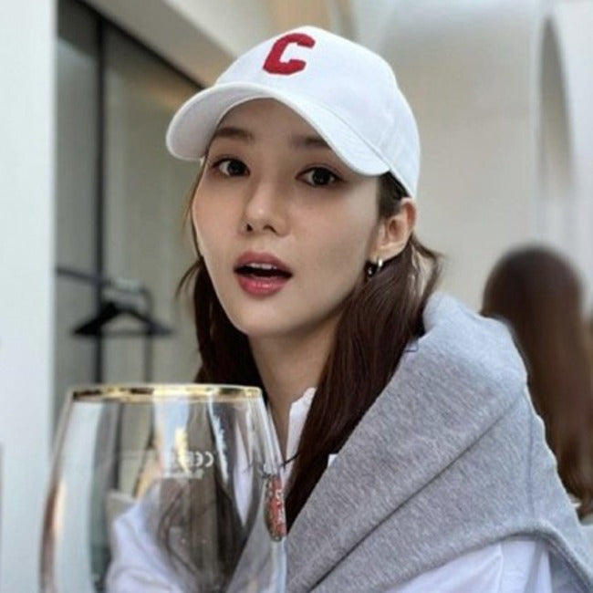 (국내배송, 당일출고) 셀린느 C로고 볼캡 (박민영 착용)