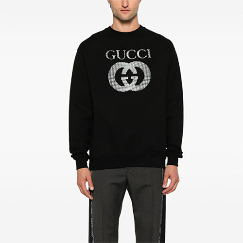구찌 G-애플리케 스웨트셔츠