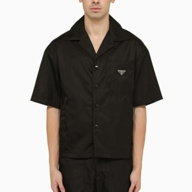 (국내배송, 당일출고) 프라다 리나일론 숏슬리브 반팔셔츠