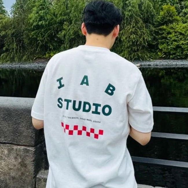 (국내배송, 당일출고) 아이앱 스튜디오 x 핸리스 반팔 티셔츠