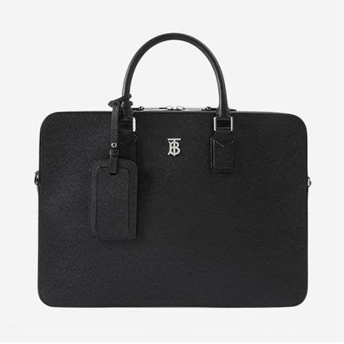 버버리 슬림 아인스워스 브리프케이스 블랙