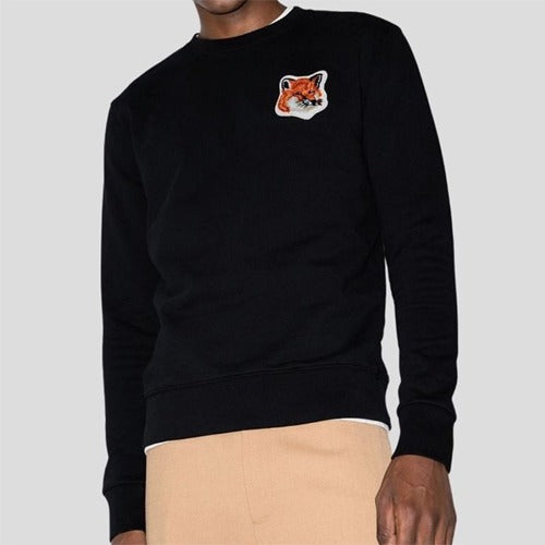 (국내배송) 메종키츠네 빅패치 헤드 맨투맨 ~2Color~