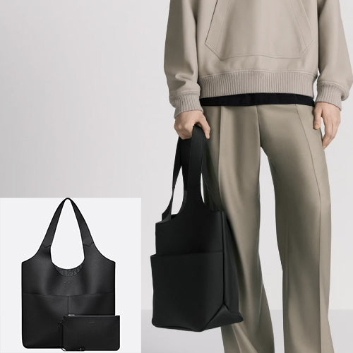 디올 프리베 디올 아이콘 토트백 블랙