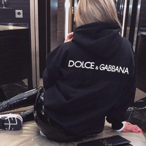(국내배송, 당일출고) 돌체앤가바나 밀라노 골드 후드 티셔츠