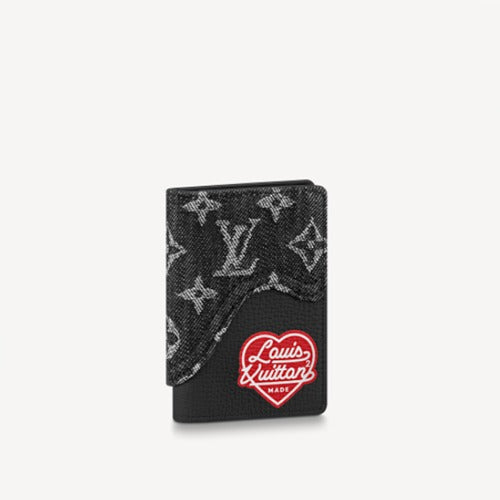 루이비통 니고 데님 오거나이저 카드지갑