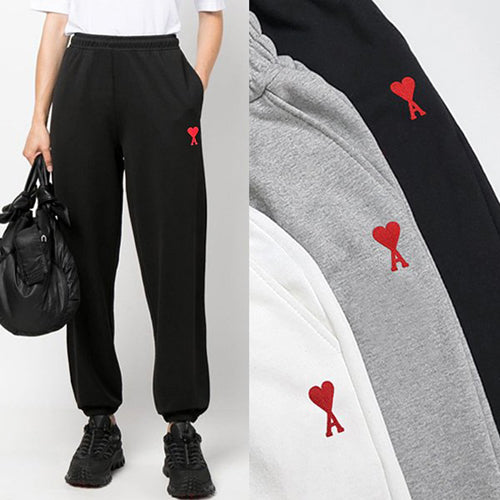 (국내배송) 아미 레드 하드 로고 트랙 팬츠 ~3Color~