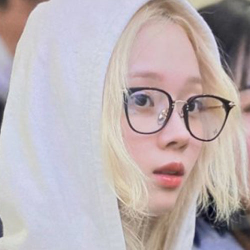 (국내배송) 크롬하츠 섀거스 블랙 안경테 (에스파 윈터 착용)