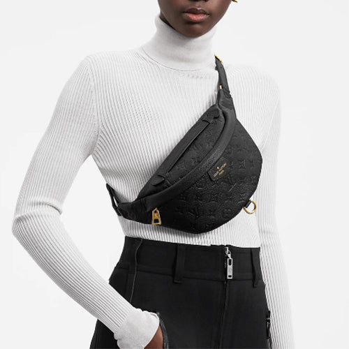 루이비통 블랙 앙프렝뜨 가죽 범백