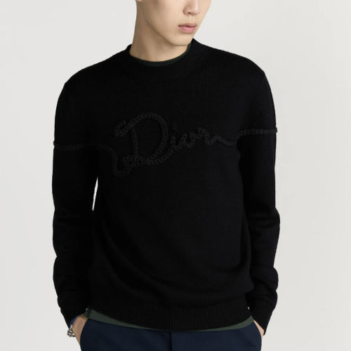 디올 리본 스웨터셔츠 ~2Color~