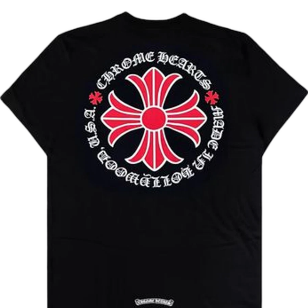 (국내배송)크롬하츠 레드 반팔티 ~2Color~