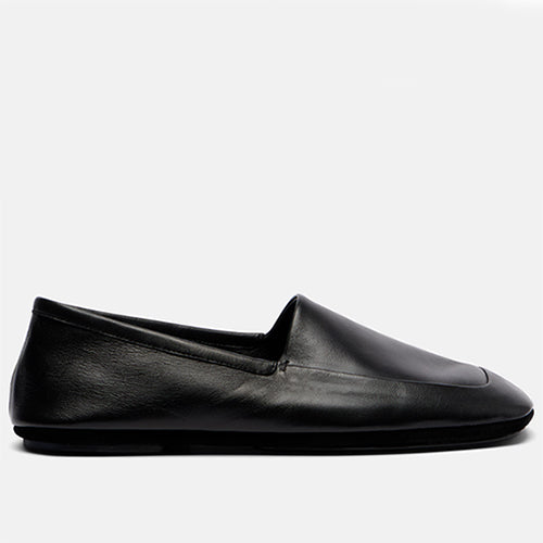 르메르 퍼플 인도어 슬리퍼 로퍼 블랙