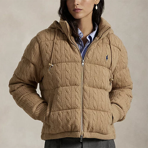 폴로 랄프로렌 케이블 니트 울 캐시미어 퍼퍼 재킷 ~3Color~