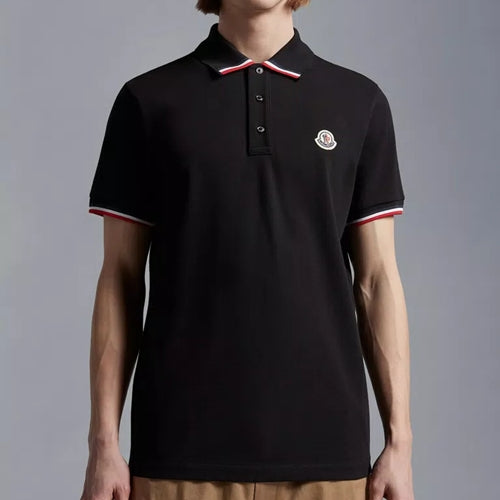 (국내배송, 당일출고) 몽클레어 트리 컬러 카라 반팔 티셔츠 ~2Color~