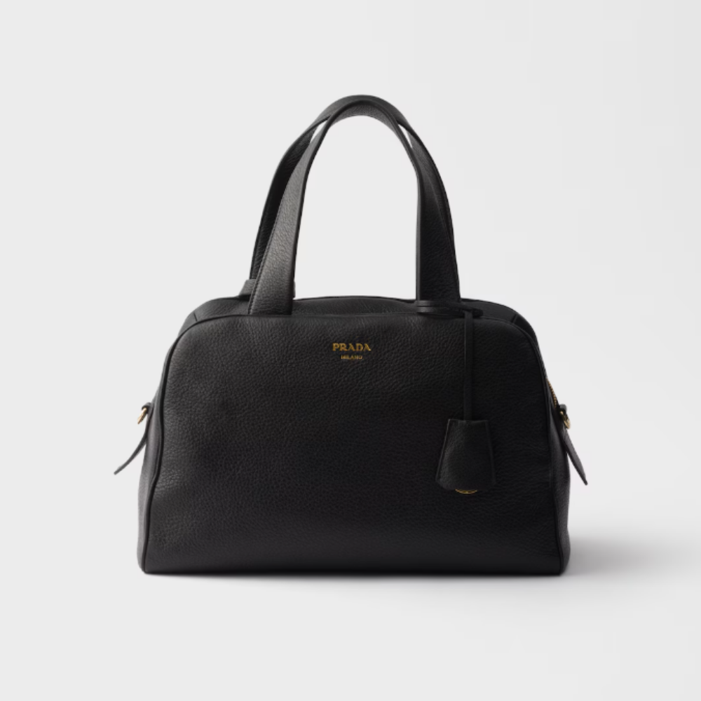 프라다 라지 가죽 탑 핸들 백 ~2Color~